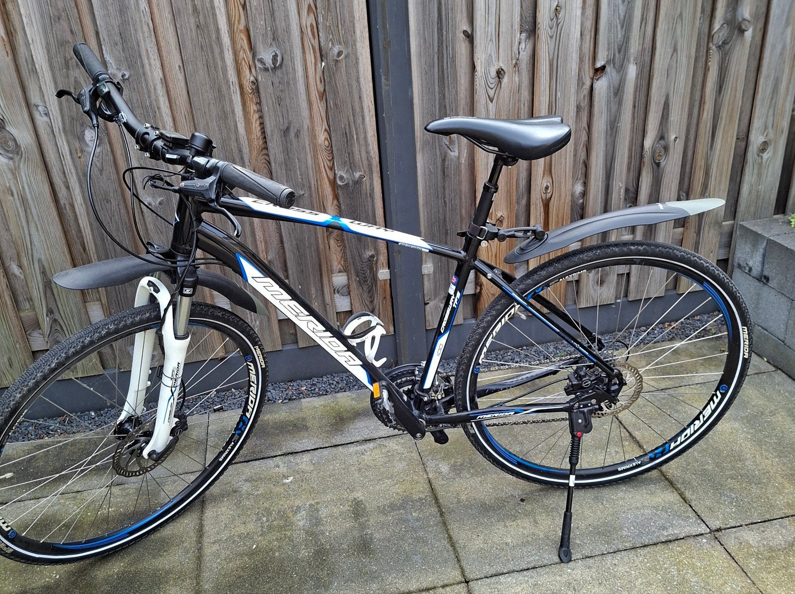Merida Crossway 100 Hybride Fiets - Zo goed als nieuw, Fietsen en Brommers, 28 inch, Vering, Zo goed als nieuw, Meer dan 20 versnellingen