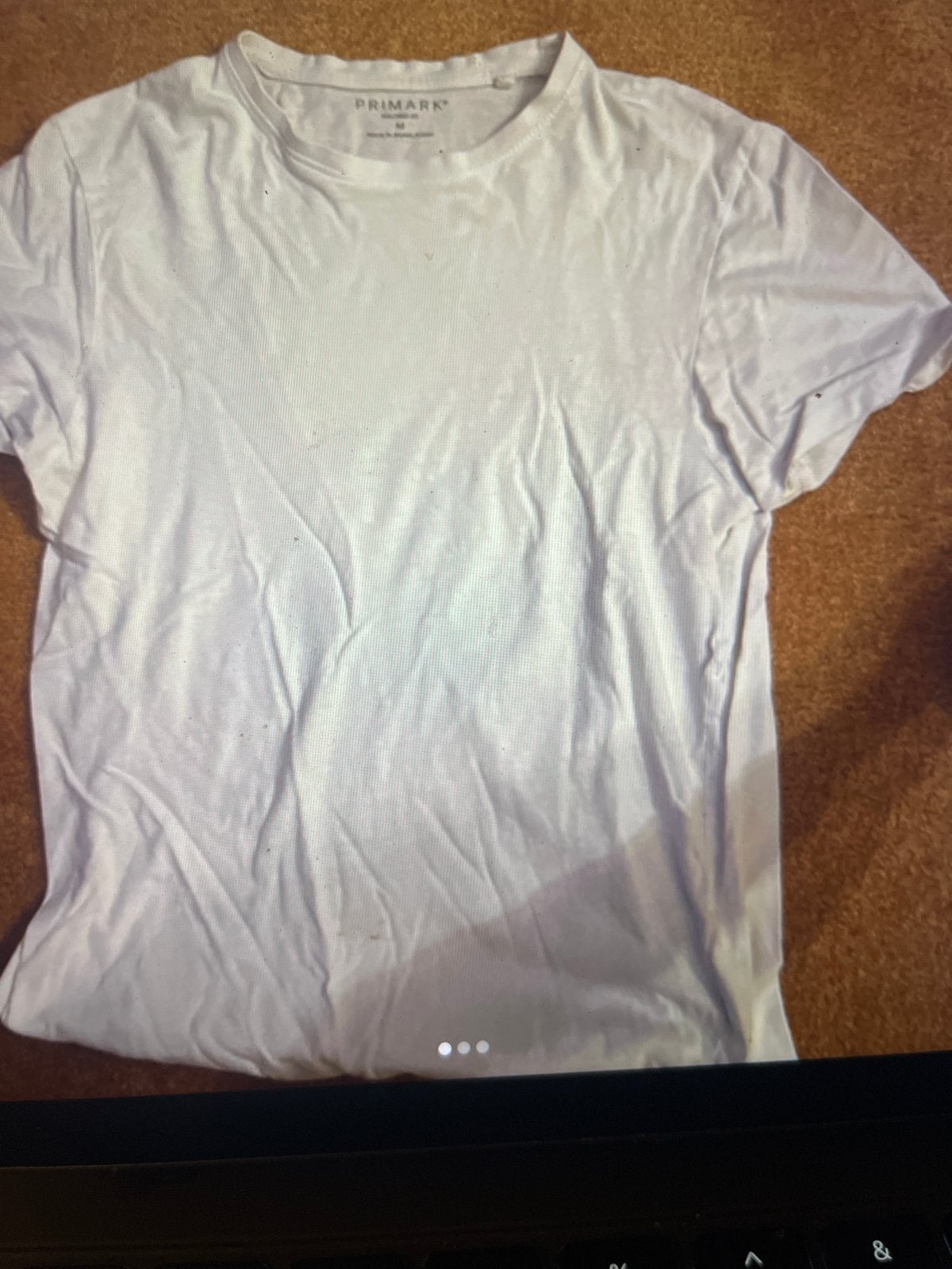 Wit T-shirt van Primark - Maat M, Kleding | Heren, Ophalen of Verzenden, Gedragen, Maat 48/50 (M), Wit