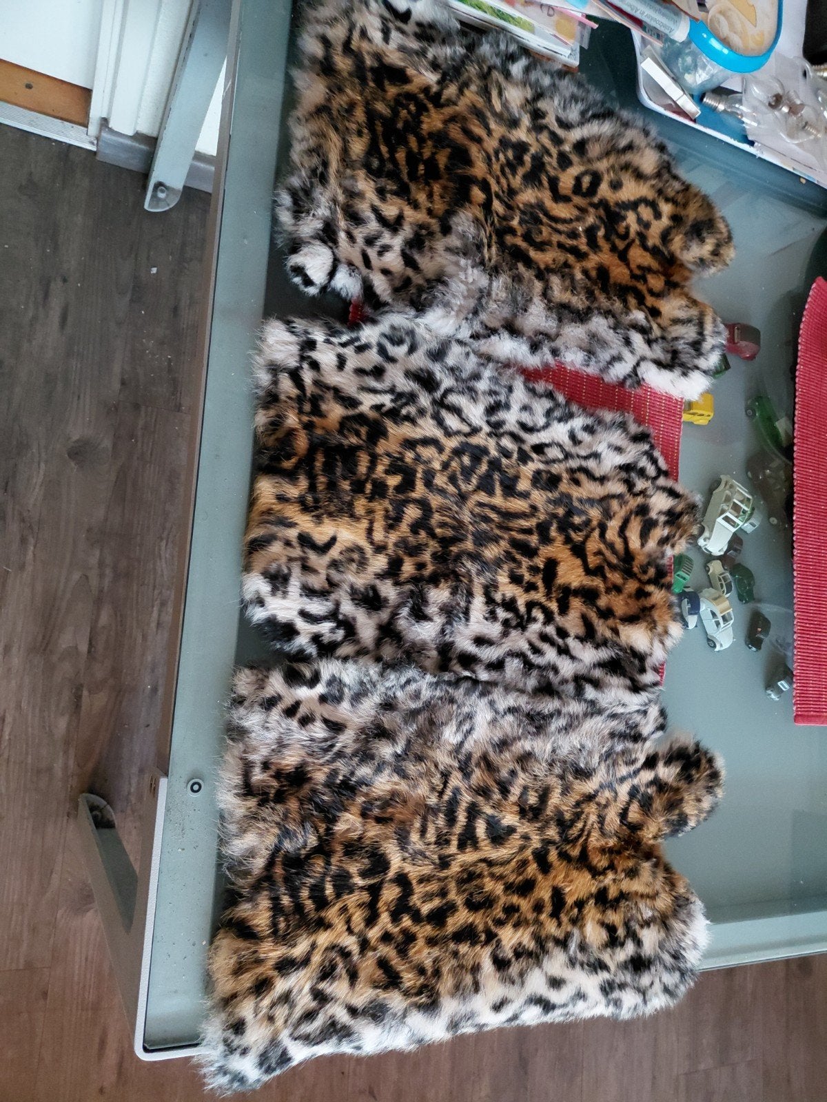 3 konijnen velletjes nieuw, Ophalen of Verzenden, Nieuw