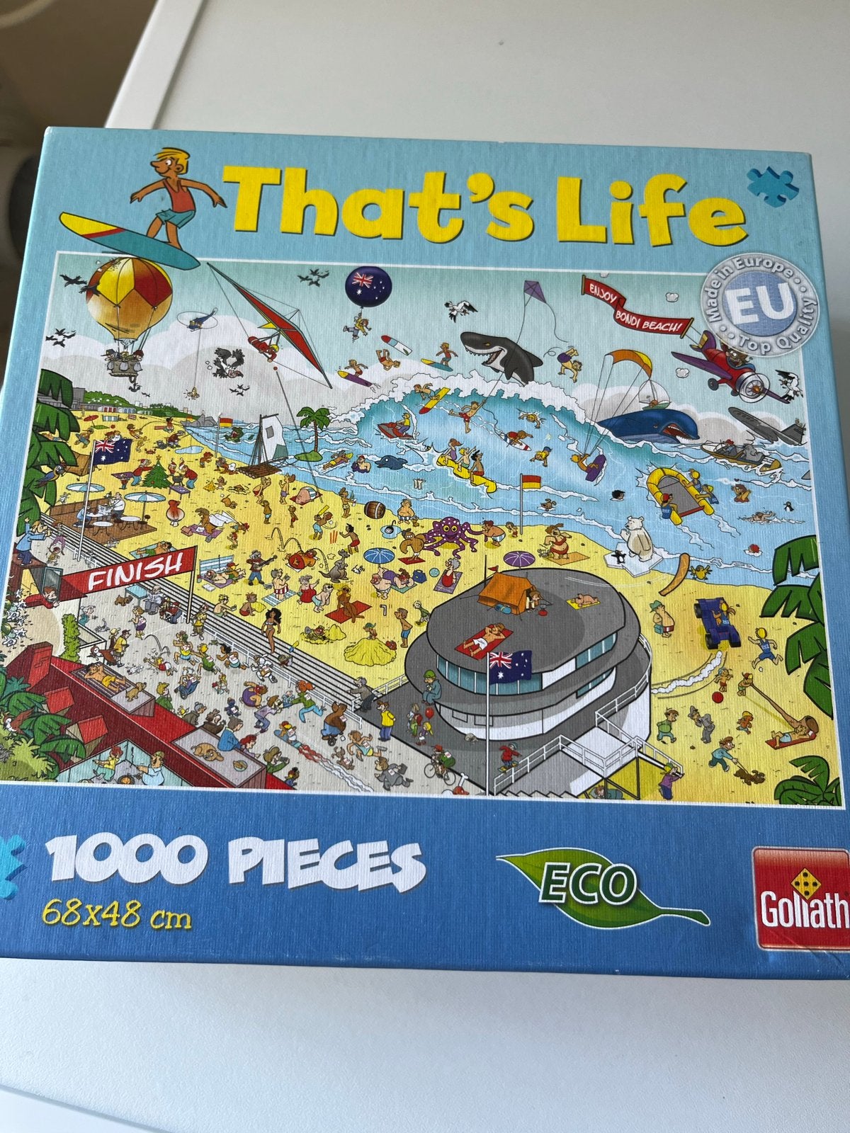 Goliath That's Life Legpuzzel 1000 stukjes, Ophalen of Verzenden, 500 t/m 1500 stukjes, Gebruikt, Legpuzzel