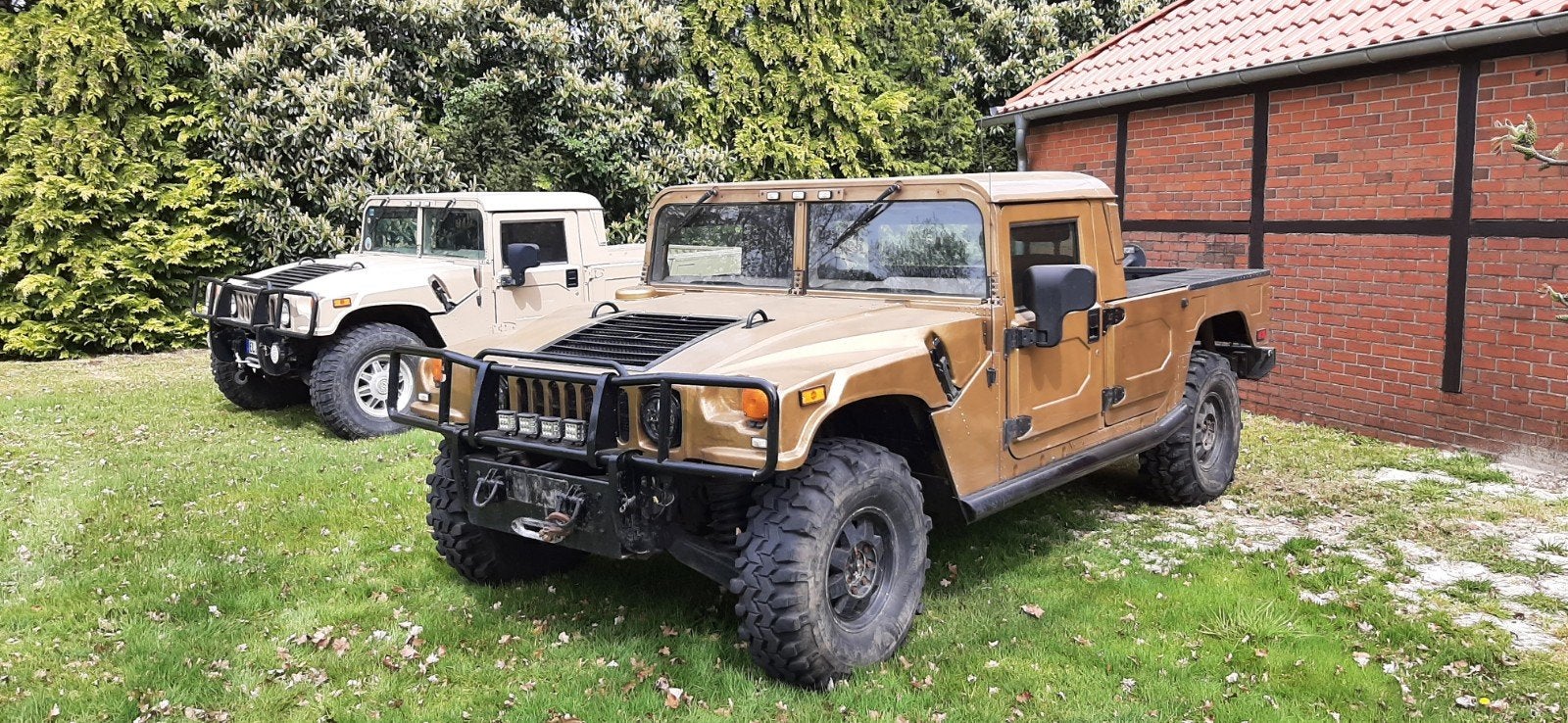 Unieke 2003 Hummer H1 Pick-up - Krachtige 4x4 voor avontuur, Ophalen of Verzenden, Landmacht