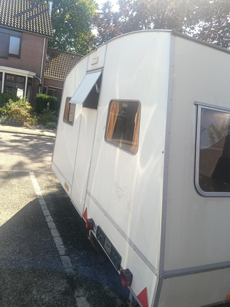 Leuke rapido klapcaravan, Ophalen, Gebruikt