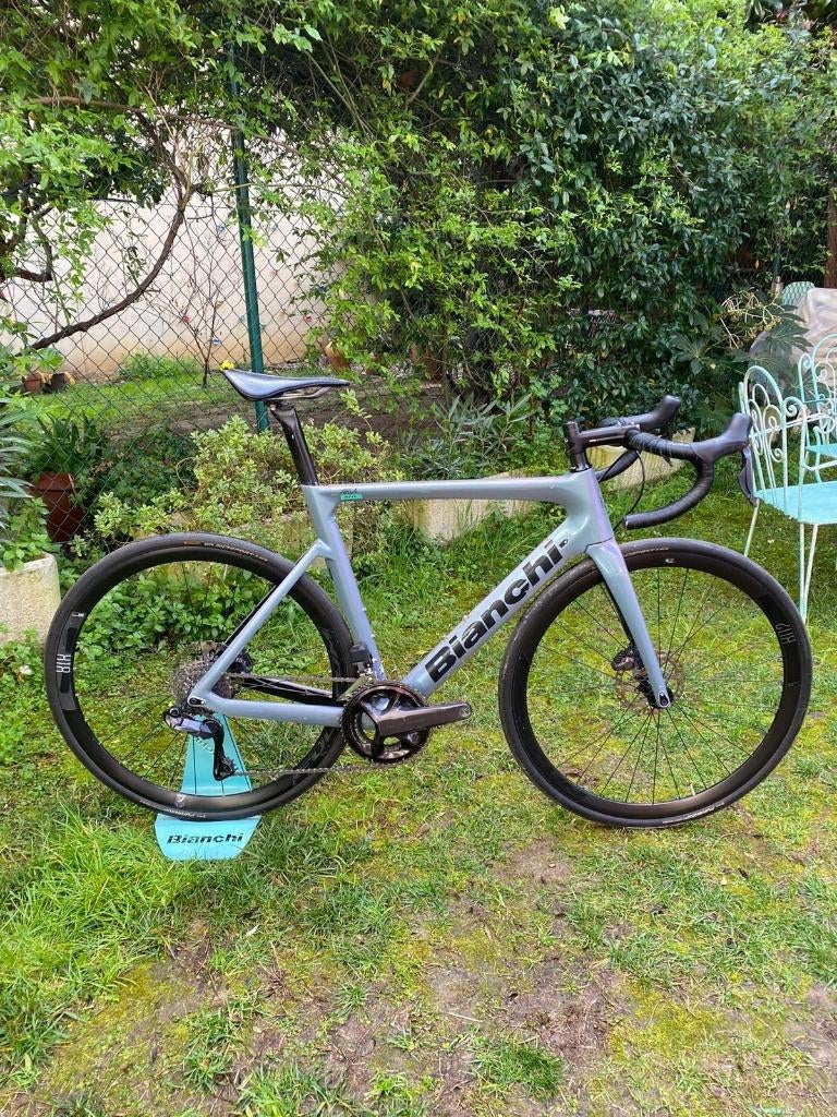 Bianchi Aria 57 Shimano Ultegra Di2 12S, 28 inch, Gebruikt, Carbon, Heren