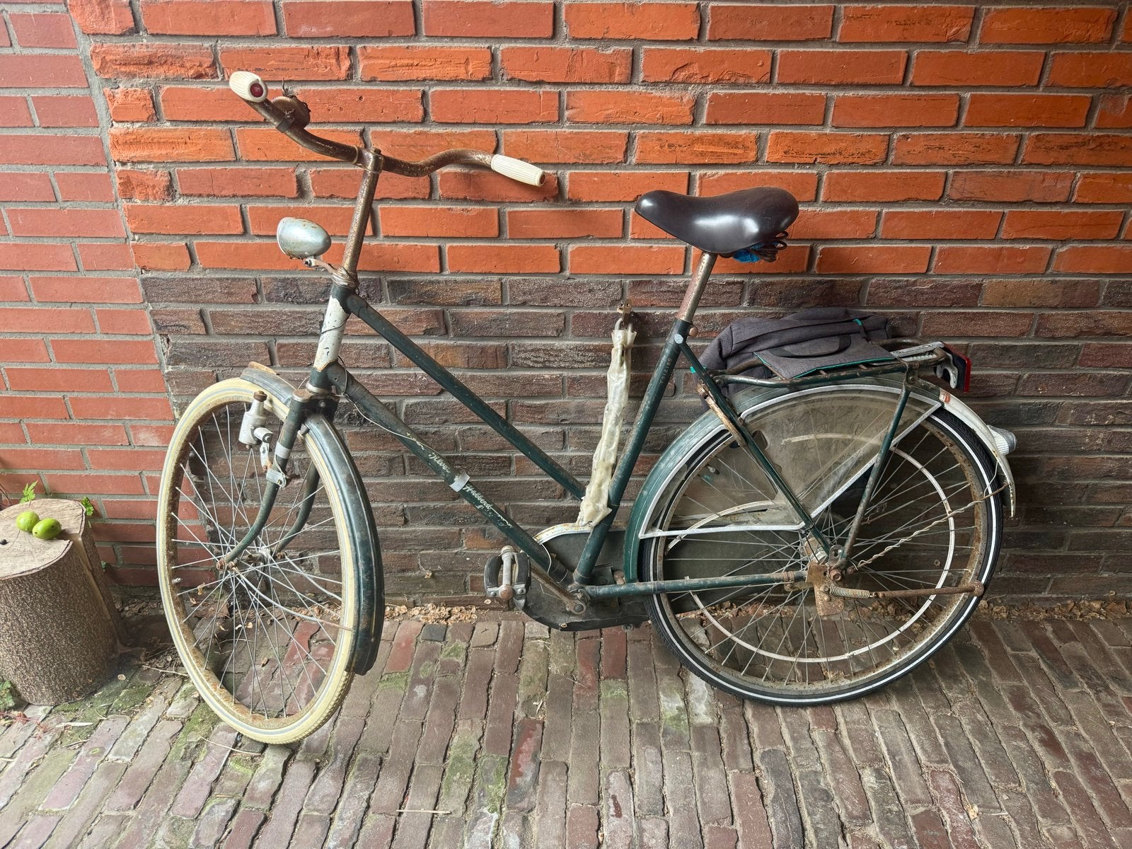 Oude retro fiets - framemaat 52?, Fietsen en Brommers, Fietsen | Dames | Damesfietsen, Gebruikt, Overige merken, 50 tot 53 cm