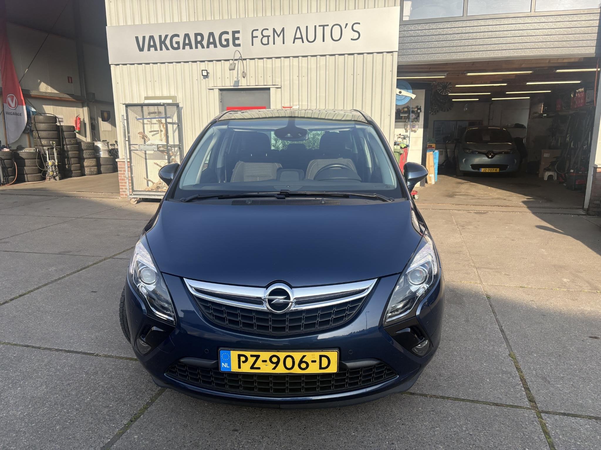 Opel Zafira Tourer 1.4 Edition Clima, cruise, pdc, trekhaak, Auto's, Voorwielaandrijving, Euro 5, Stof, 4 cilinders