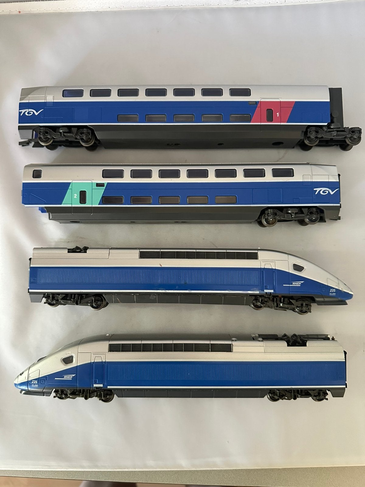 TGV Duplex Jouef, Gebruikt, Jouef, Ophalen of Verzenden, Analoog