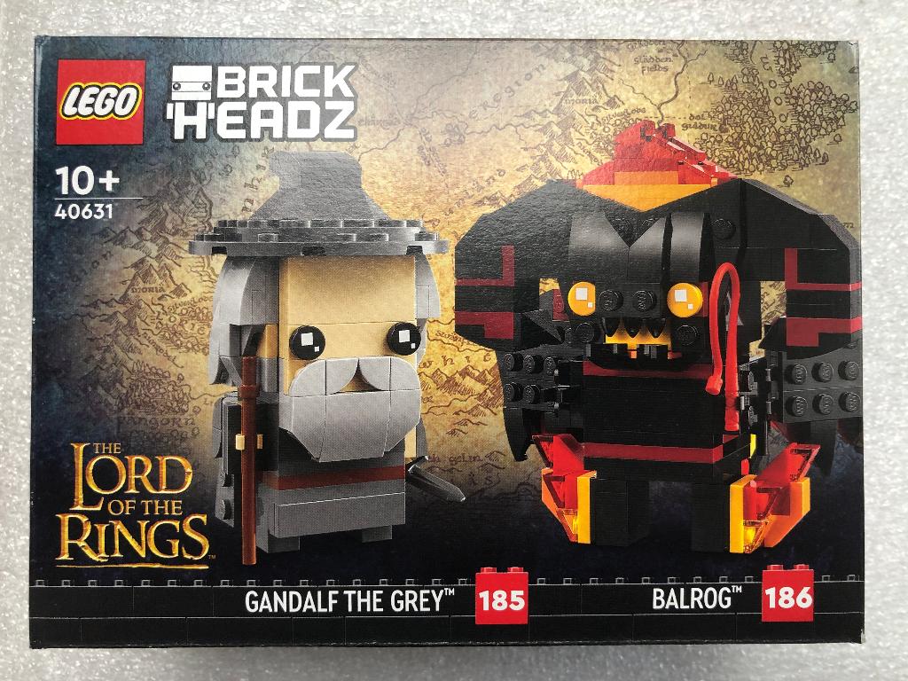LEGO® Brickheadz 40631 - Gandalf the Grey and Balrog *Nieuw*, BrickHeadz, Lego, Nieuw, Ophalen of Verzenden