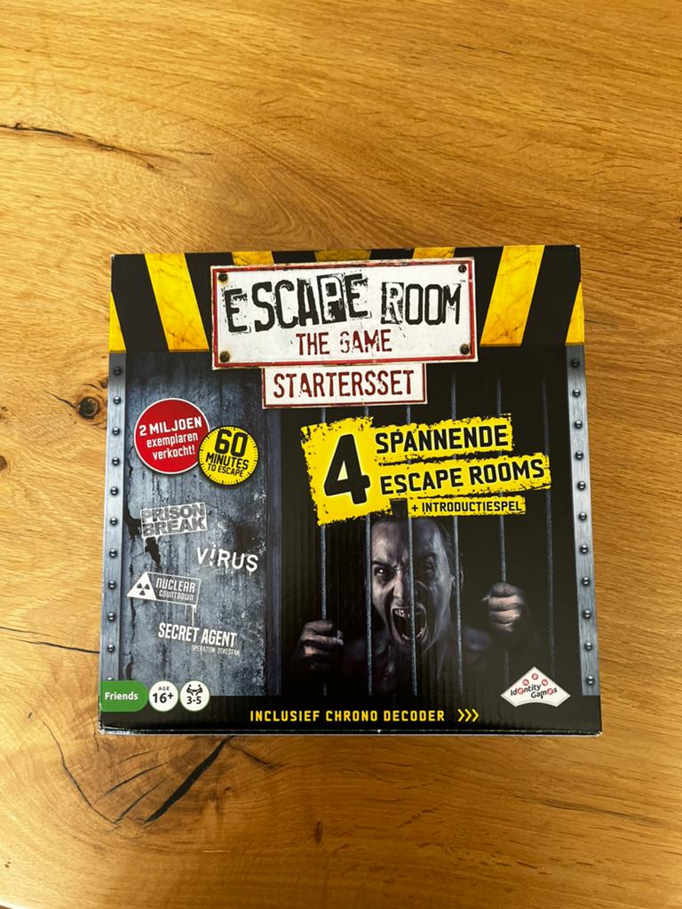 Escape Room the game ongeopend, Ophalen of Verzenden, Zo goed als nieuw