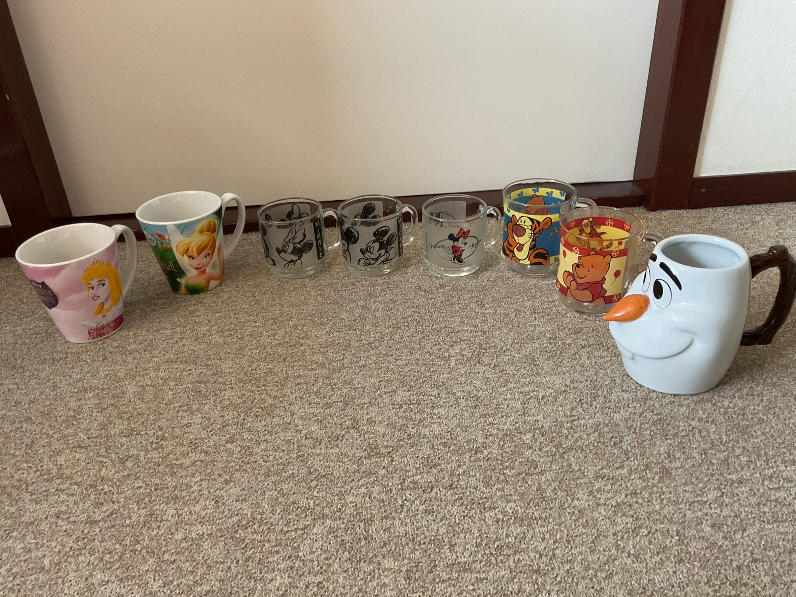 Disney glazen en mokken, Verzamelen, Disney, Ophalen of Verzenden, Mickey Mouse, Zo goed als nieuw, Servies