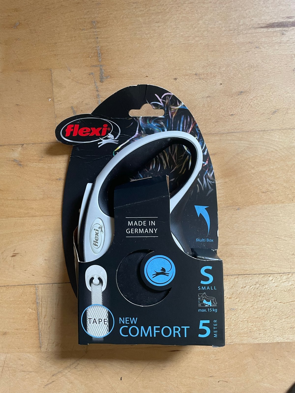 Flexi Rollijn Comfort Tape S zwart 5 m *Nieuw*, Ophalen of Verzenden, Nieuw, Hondenriem
