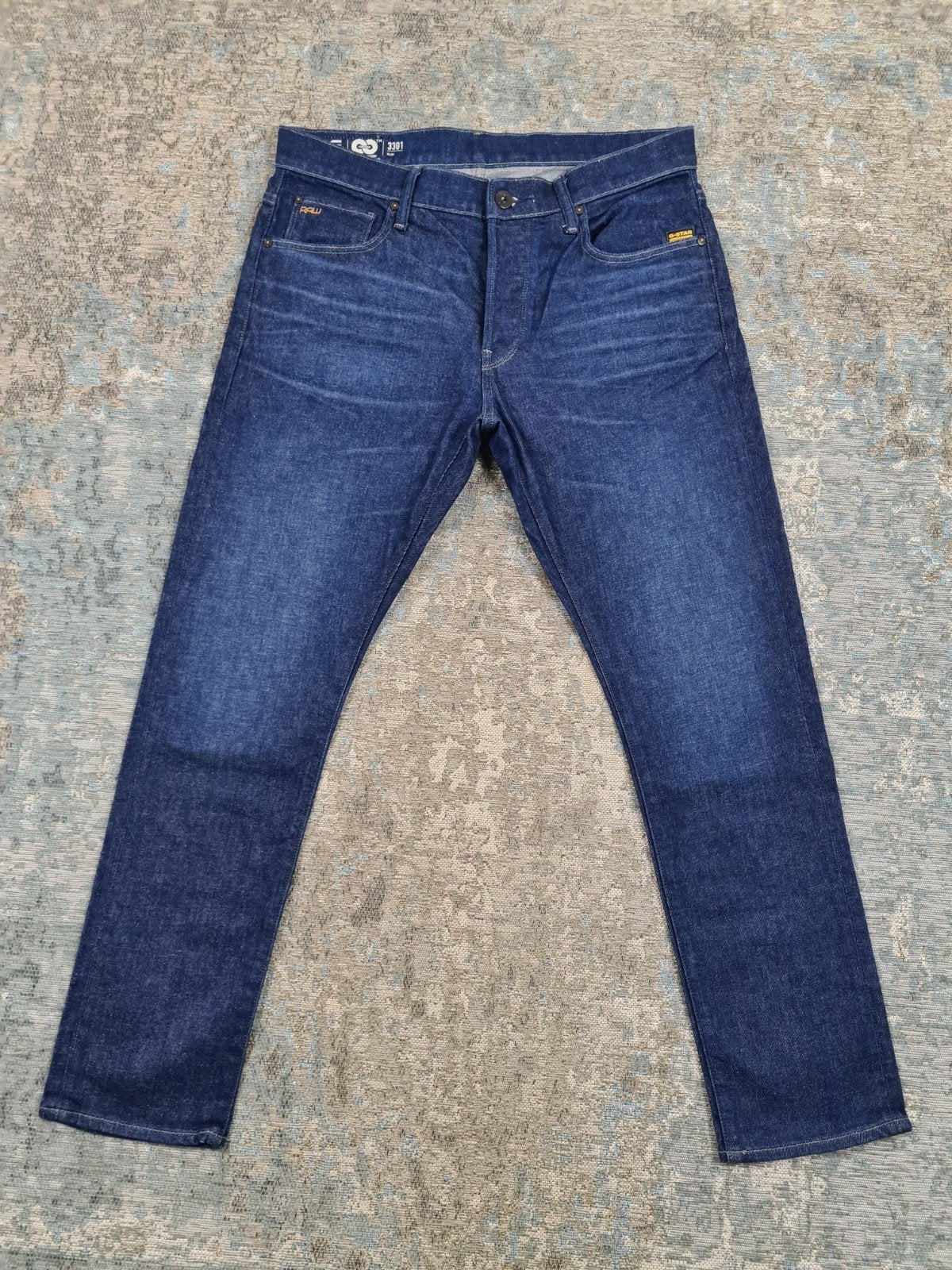 G-Star 3301 slim W33 L30 Slim STRETCH Bronno3330 Blauw, https://www.g-star.com/nl_nl/customer-service, Ophalen of Verzenden, Zo goed als nieuw