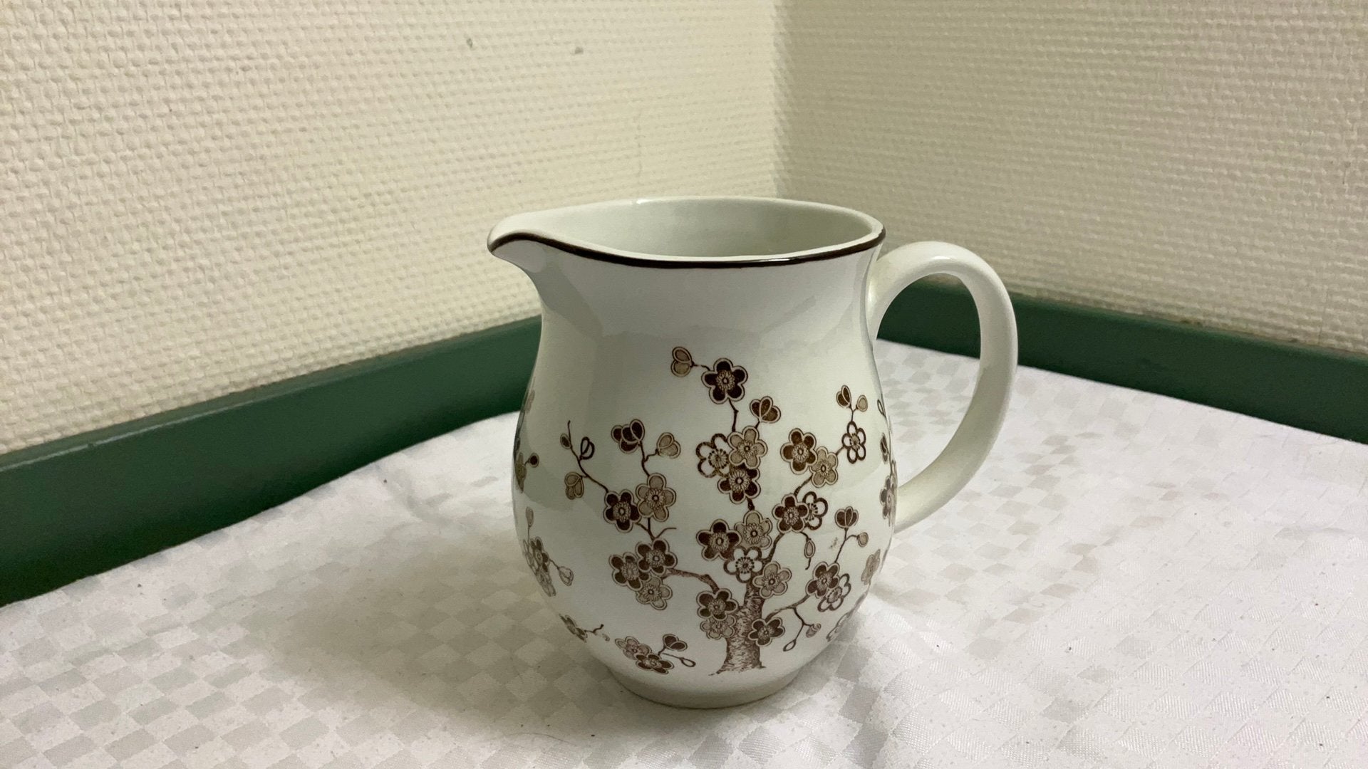 Rorstrand melkkan, japonica, zweden, jaren 70, Ophalen of Verzenden, Zo goed als nieuw, Overige stijlen, Overige typen