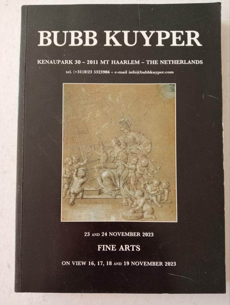 Bubb Kuyper Fine Arts Catalogus 23 & 24 november 2023, Boeken, Ophalen of Verzenden