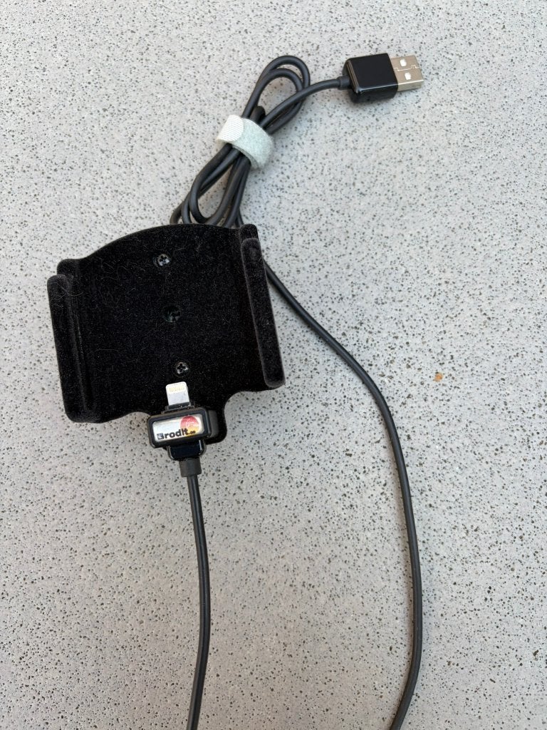 Brodit houder/lader Apple iPhone 5 zonder hoes (521501), Ophalen of Verzenden, Zo goed als nieuw
