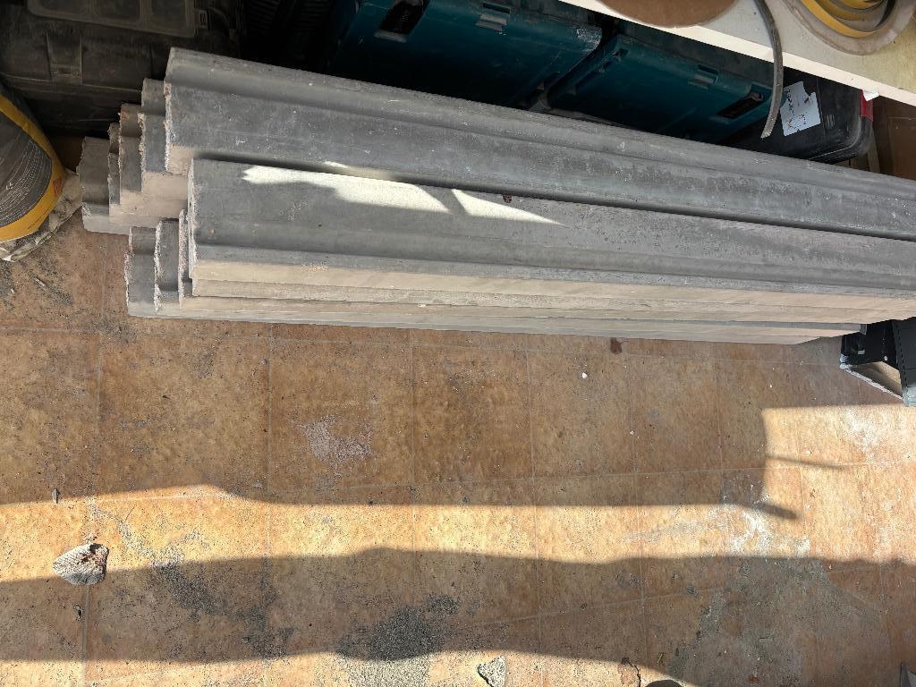 betonlatei (10 stuks), Doe-het-zelf en Verbouw, Metselstenen, Ophalen, Nieuw, Beton