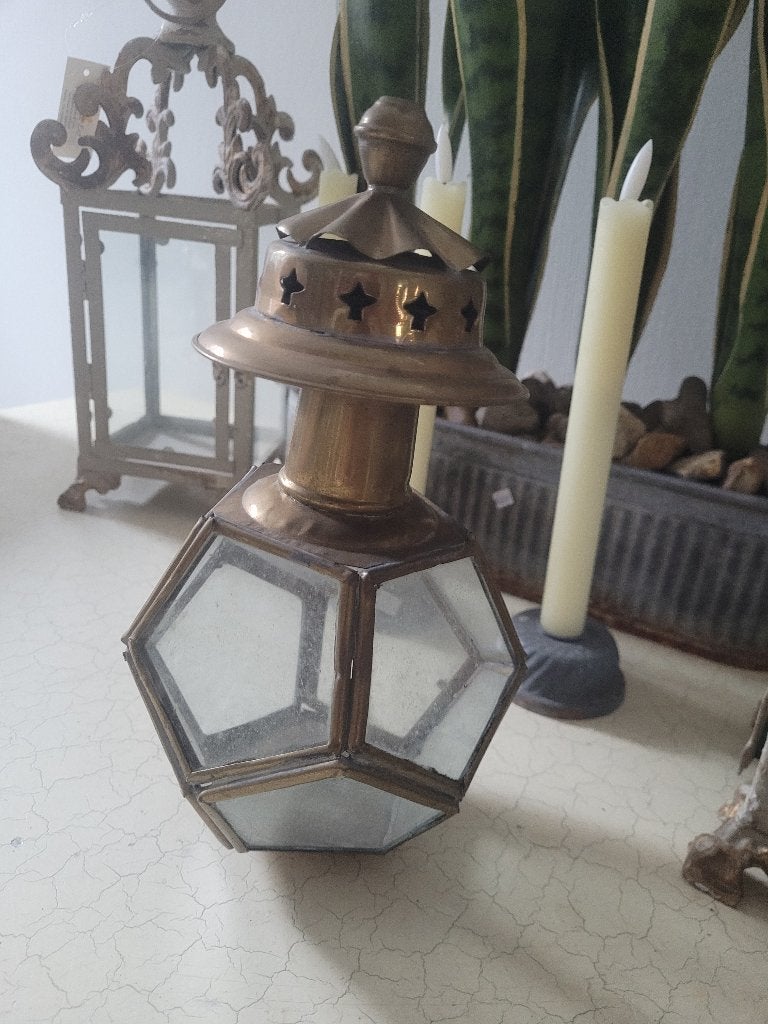 Antieke bovenkant van een processie lamp, Ophalen of Verzenden