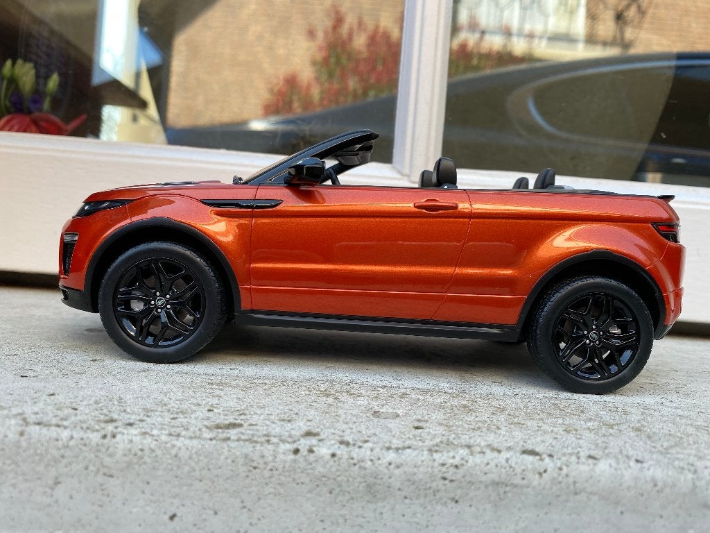 1:18 Range Rover Evoque Cabrio orange 2016 Top Speed, Overige merken, Auto, Top Speed | Ripa SRL, Info@ripasrl.com