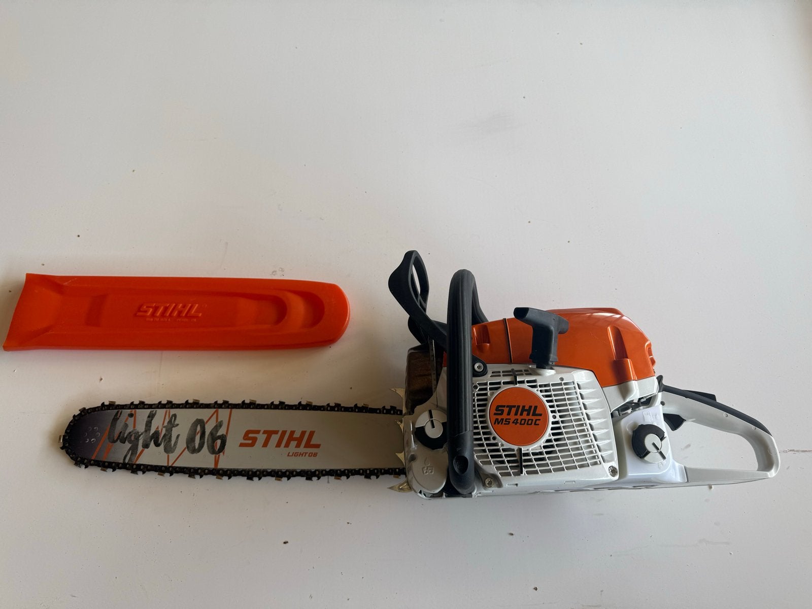Stihl MS 400 C Kettingzaag - Zo goed als nieuw, Ophalen, 70 mm of meer, Kettingzaag, Zo goed als nieuw