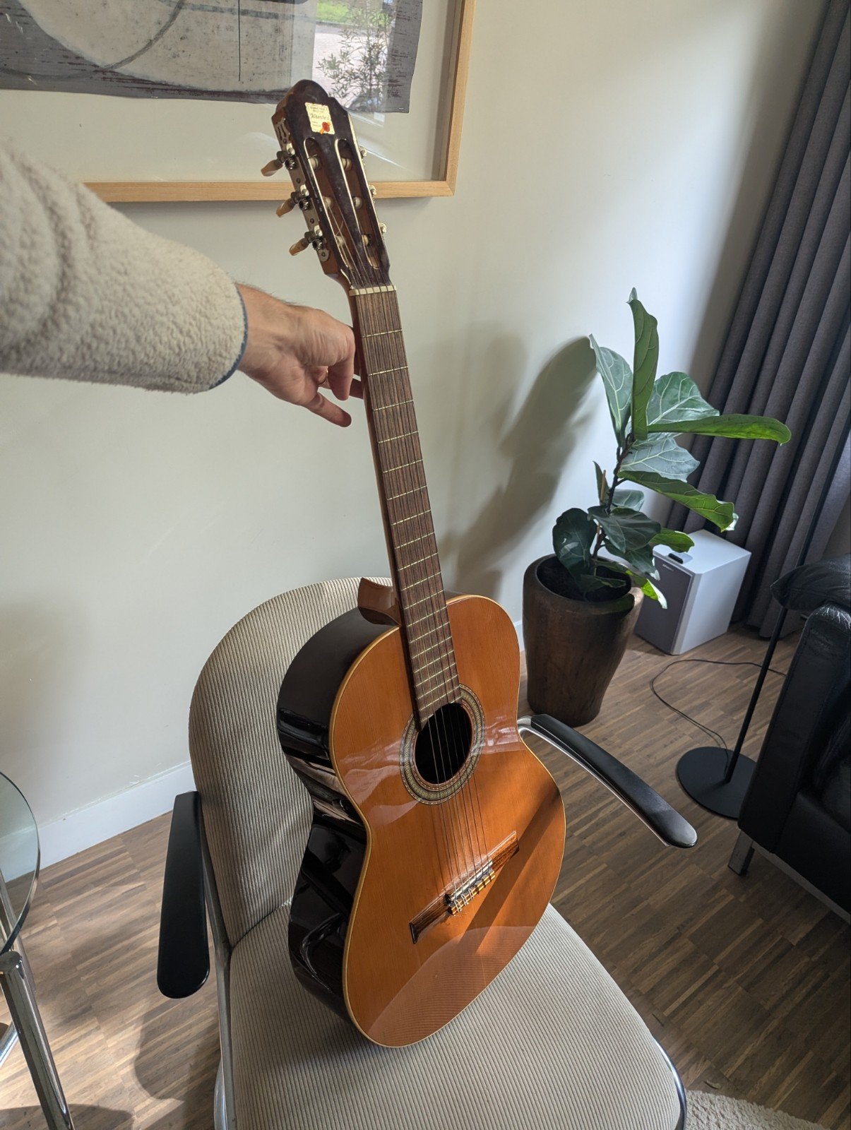 Alhambra 1C Klassieke Gitaar, Muziek en Instrumenten, Ophalen, Zo goed als nieuw, Klassieke of Spaanse gitaar