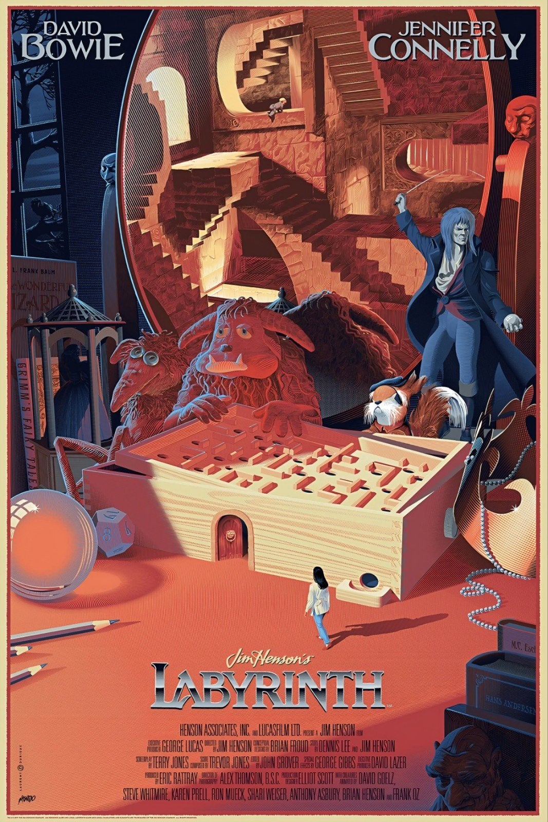 labyrinth, Verzamelen, Ophalen of Verzenden, Zo goed als nieuw, A1 t/m A3, Film en Tv