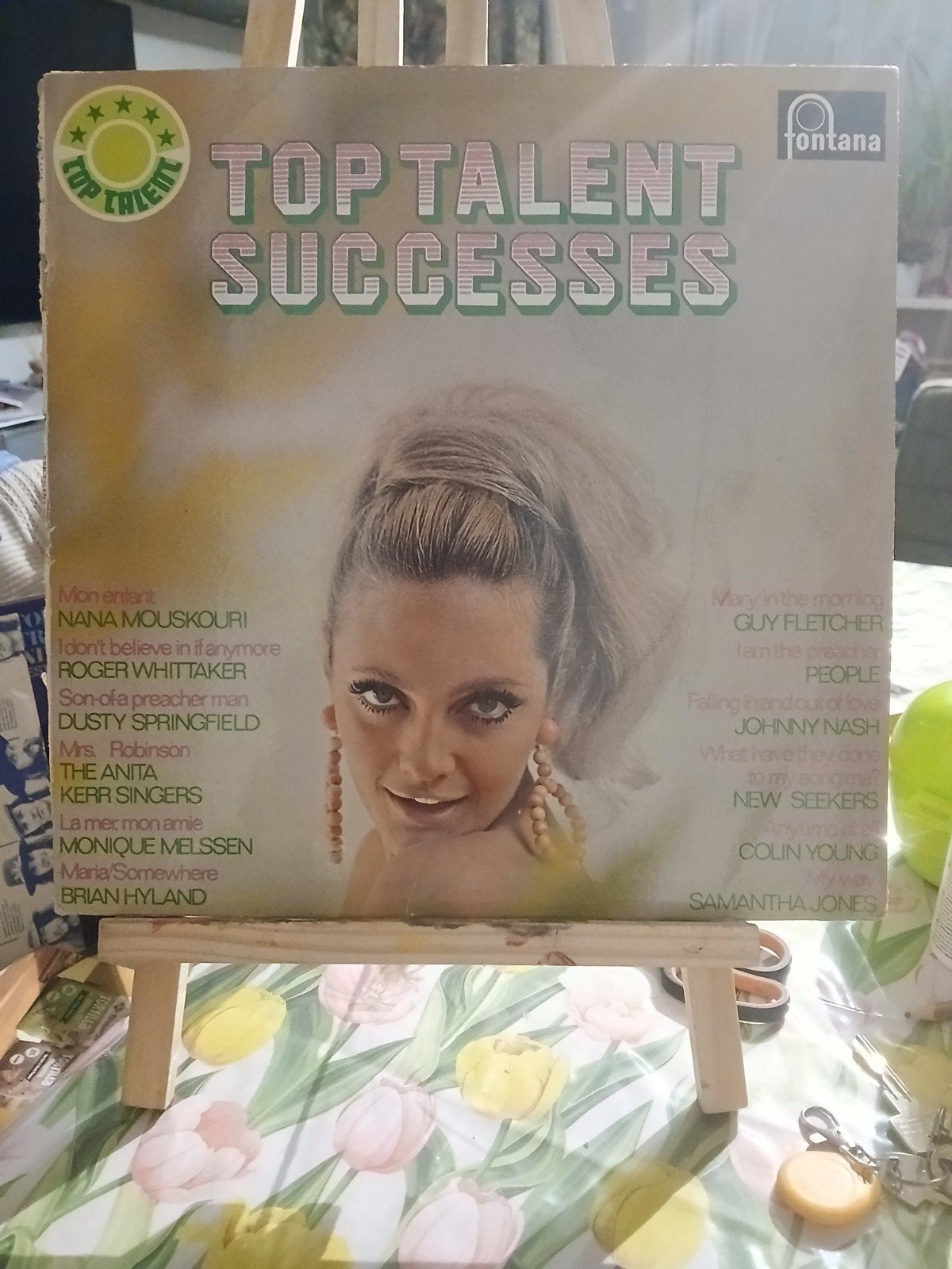 Top Talent Successes LP - Diverse Artiesten (Fontana), LP, Gebruikt, Ophalen of Verzenden, Complilatie