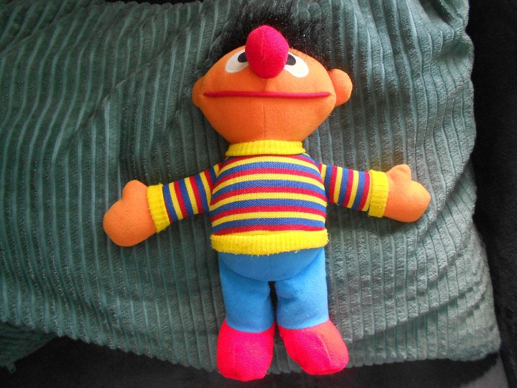 Ernie knuffeltje, Ophalen, Gebruikt, Overige merken, Overige karakters