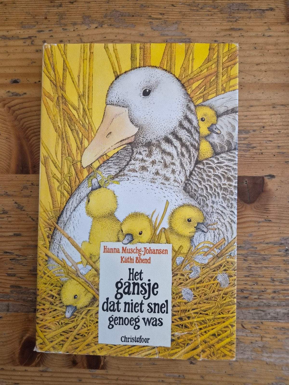 Het gansje dat niet snel genoeg was - Kinderboek, Boeken, Ophalen of Verzenden, Gelezen, Hanna Muschg-Johansen, Käthi Bhend, Fictie algemeen
