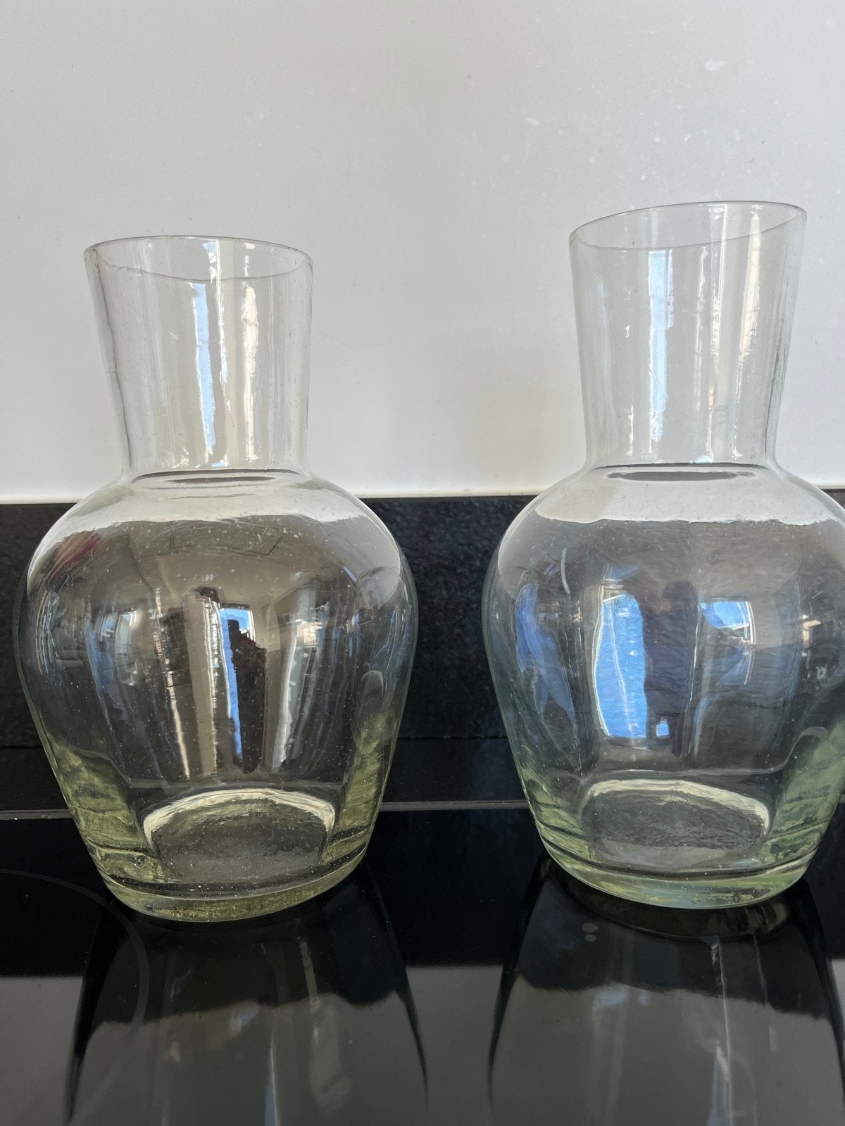 Set van 2 Vintage Wijnkaraffen, Ophalen of Verzenden