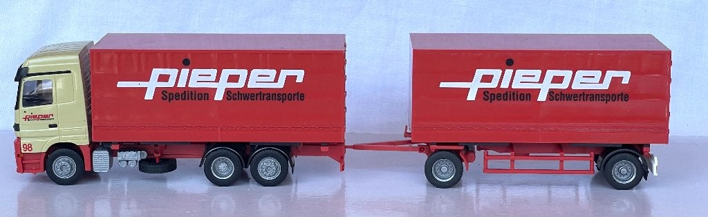 Albedo 250209: Mercedes-Benz Actros MP1  "Pieper Spedition", Ophalen of Verzenden, Zo goed als nieuw, Bus of Vrachtwagen