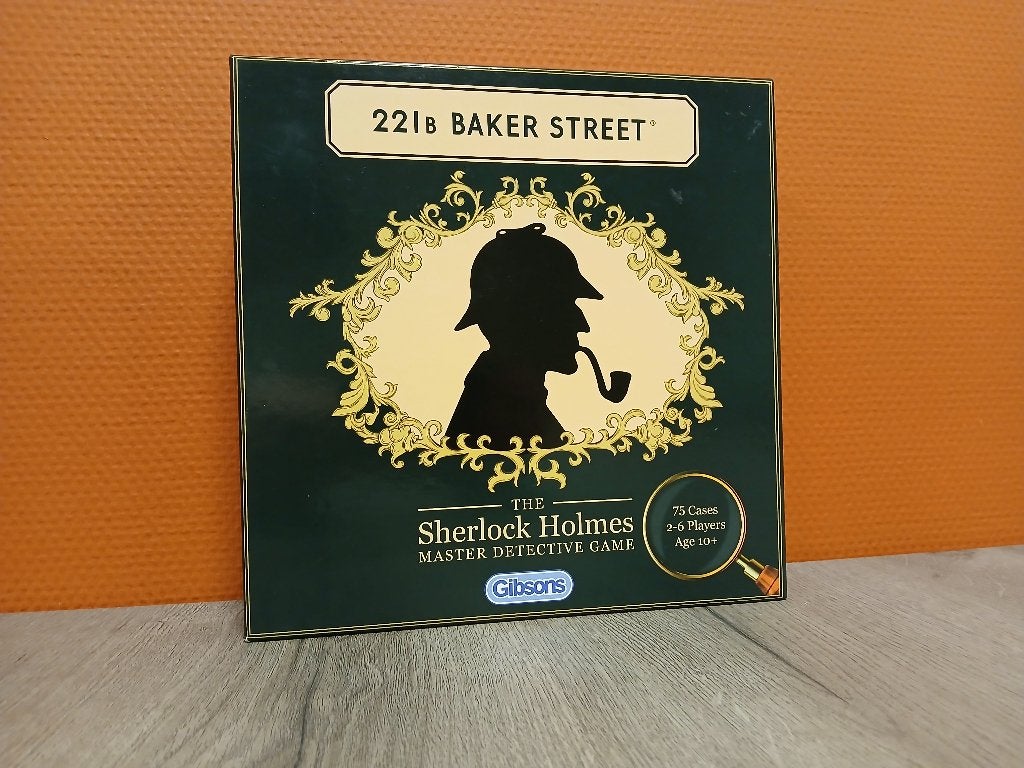 221B Baker Street, Een of twee spelers, Ophalen of Verzenden, Zo goed als nieuw, Gibsons