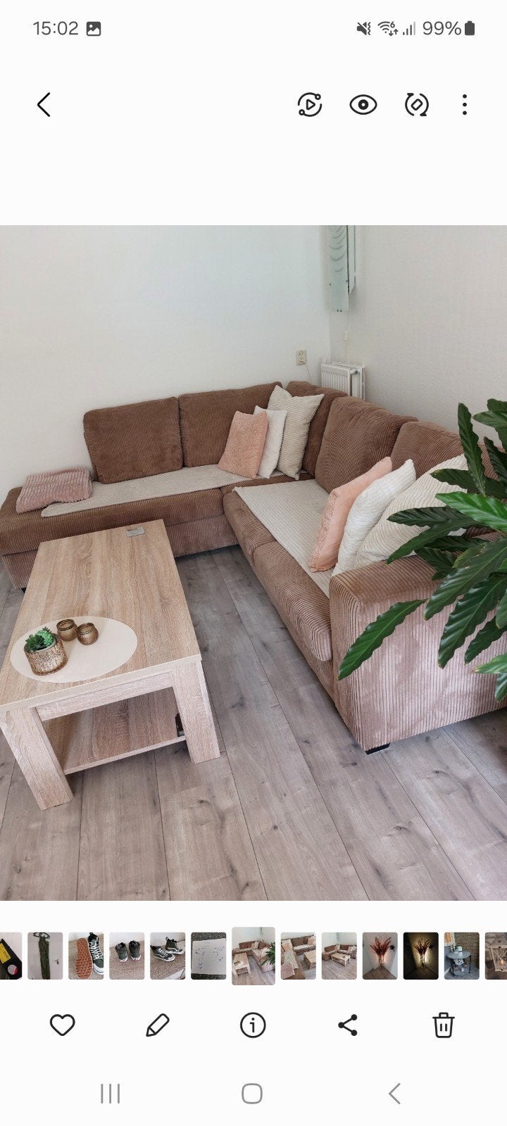 nieuwe salontafel 120x60x45, Ophalen, 100 tot 150 cm, Nieuw, 50 tot 100 cm