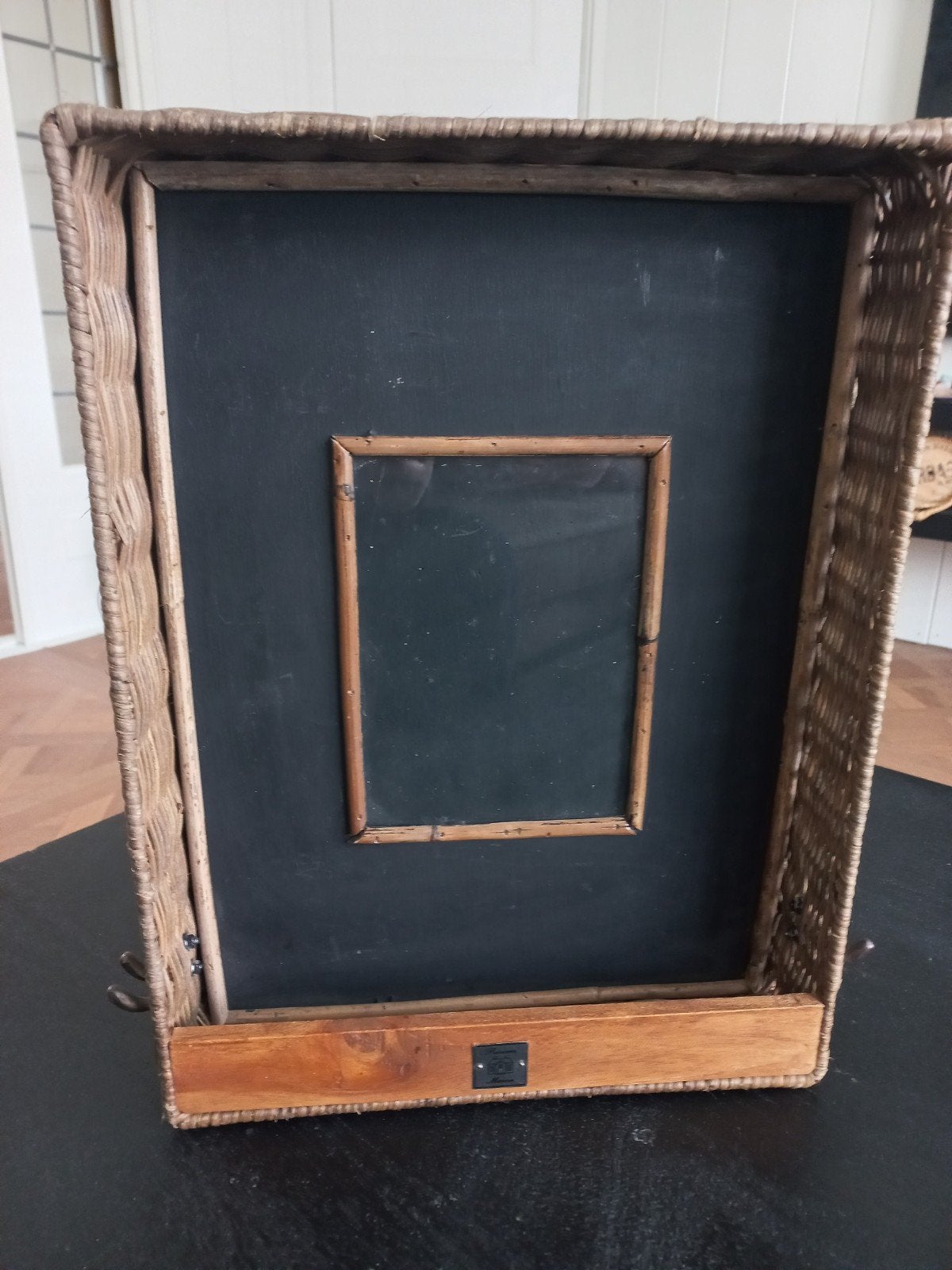 Riviera Maison rattan memorie box fotolijst, Huis en Inrichting, Ophalen, Minder dan 50 cm, Zo goed als nieuw, Minder dan 50 cm
