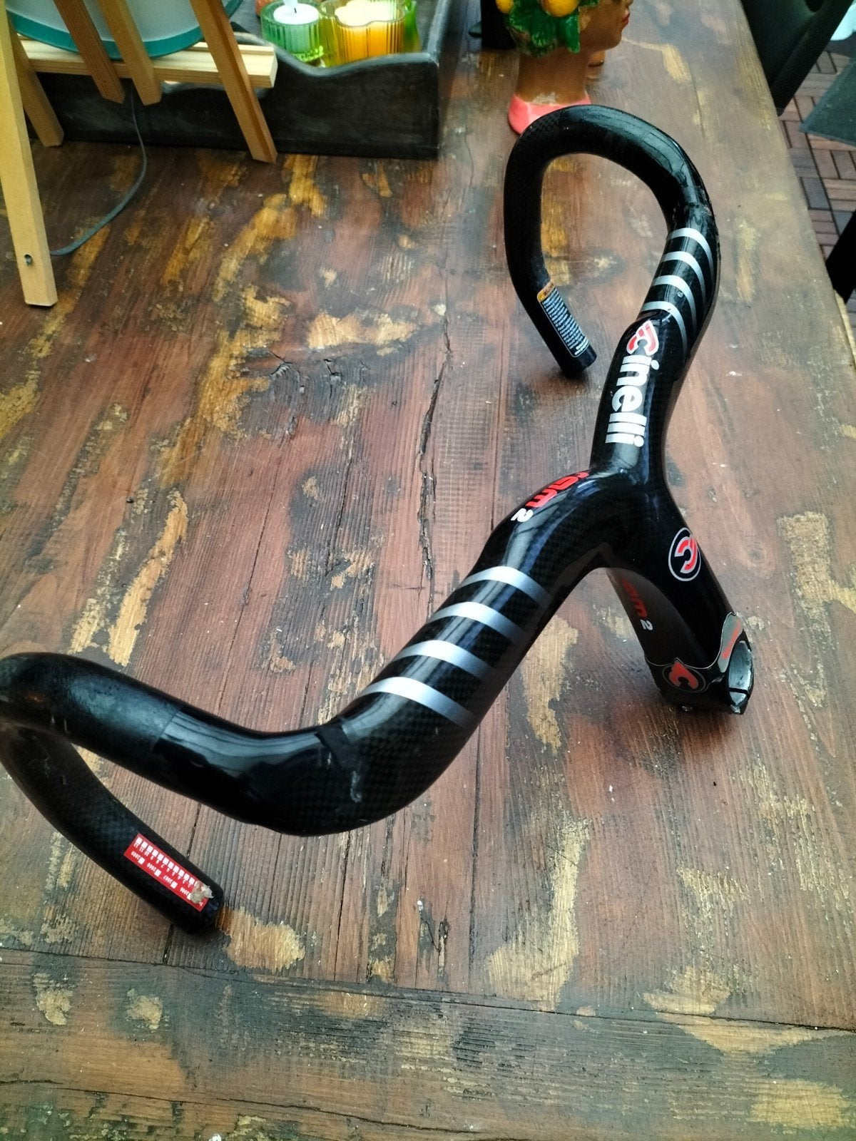 Retro cinelli ram 2 stuur. ., Ophalen of Verzenden, Stuur, Carbon
