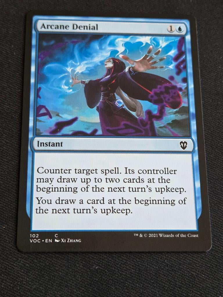 Arcane Denial, Hobby en Vrije tijd, Verzamelkaartspellen | Magic the Gathering, Ophalen of Verzenden, Zo goed als nieuw