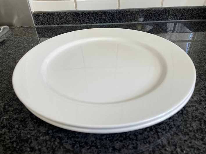 Villeroy & Boch Luxembourg Bord x 4, Villeroy & Boch, Ophalen of Verzenden, Zo goed als nieuw, Bord(en)