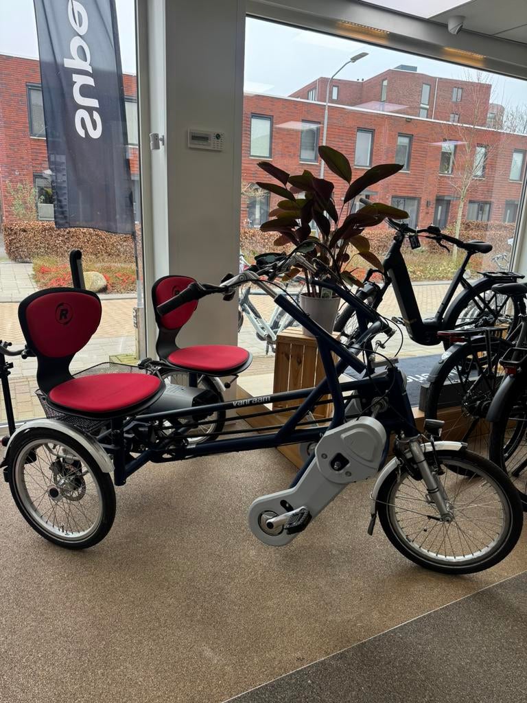 Van Raam duofiets Fun 2 Go, Fietsen en Brommers, Fietsen | Driewielfietsen, Ophalen, Zo goed als nieuw