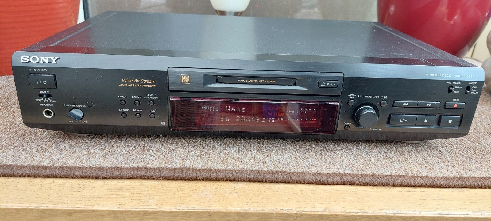 Sony MDS-JE520, Ophalen of Verzenden, Minidisc-recorder