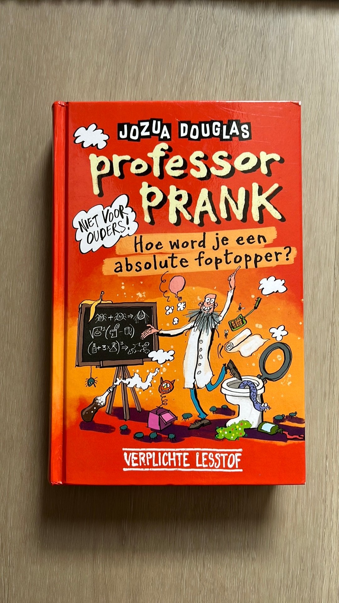 Proffessor prank boek, Ophalen, Zo goed als nieuw