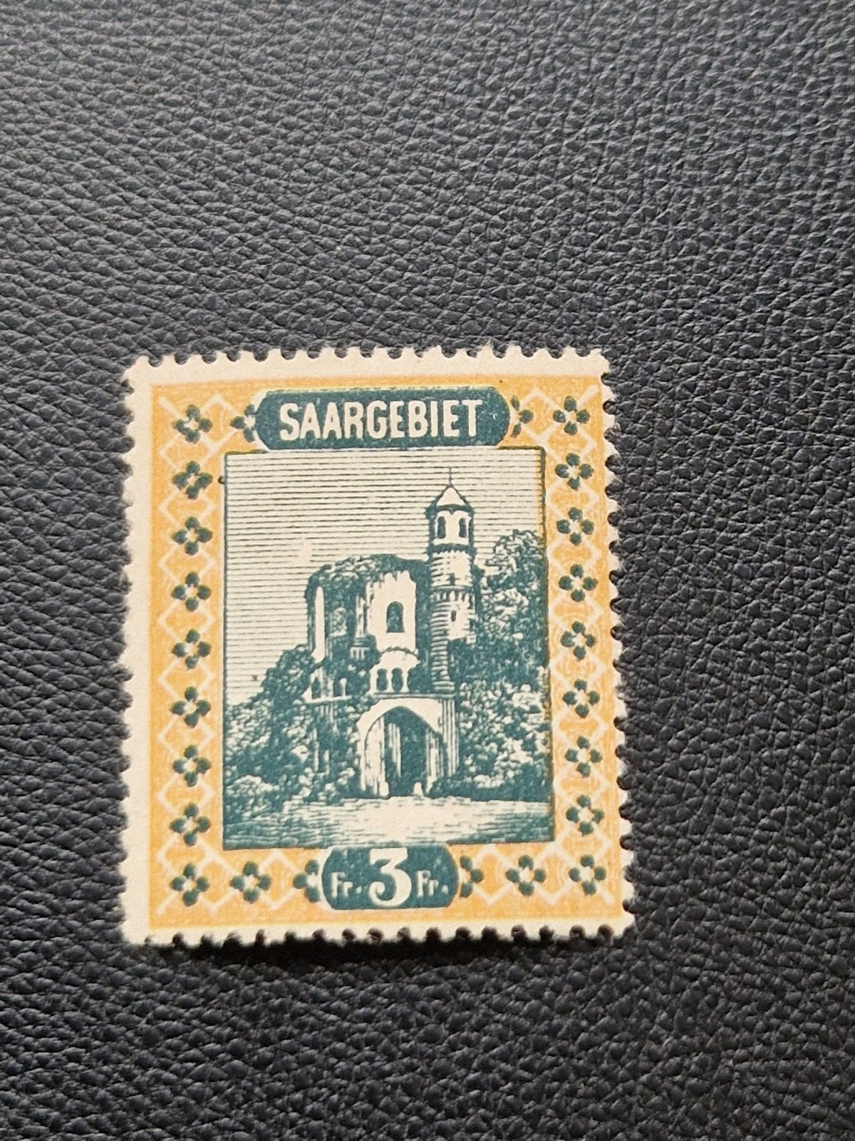 Saar Saargebiet ongebruikt plakker nr 96, Ophalen of Verzenden, Overige periodes, Postfris