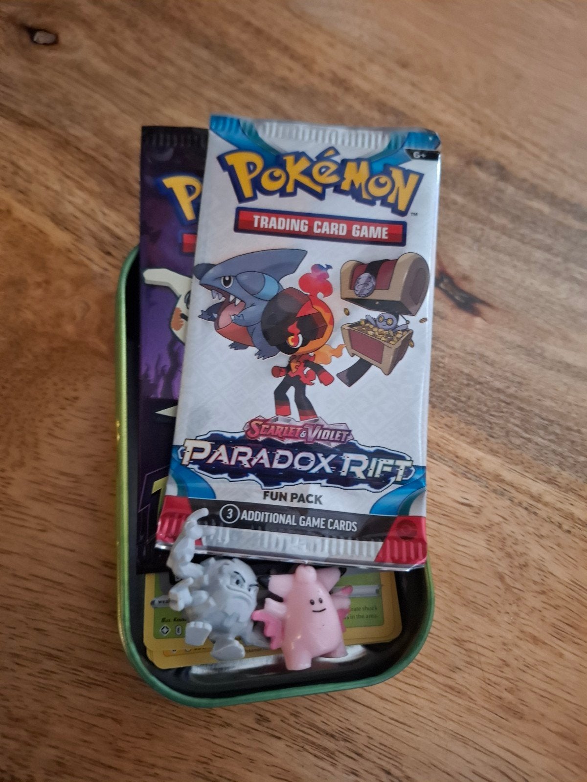 mini tin met 2 fun packs, Ophalen of Verzenden, Nieuw, Booster