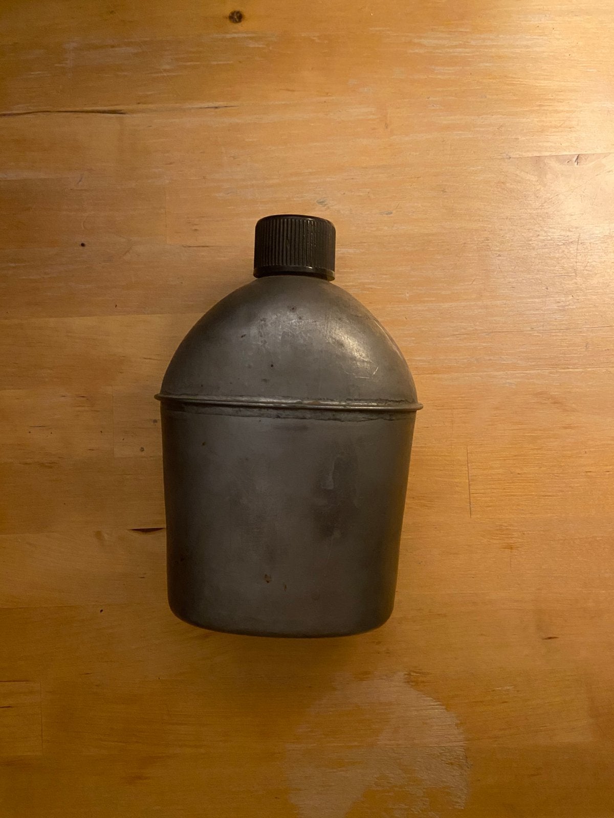 WW2 US veldfles bodemvondst, Ophalen of Verzenden, Amerika, Hulzen of Bodemvondsten
