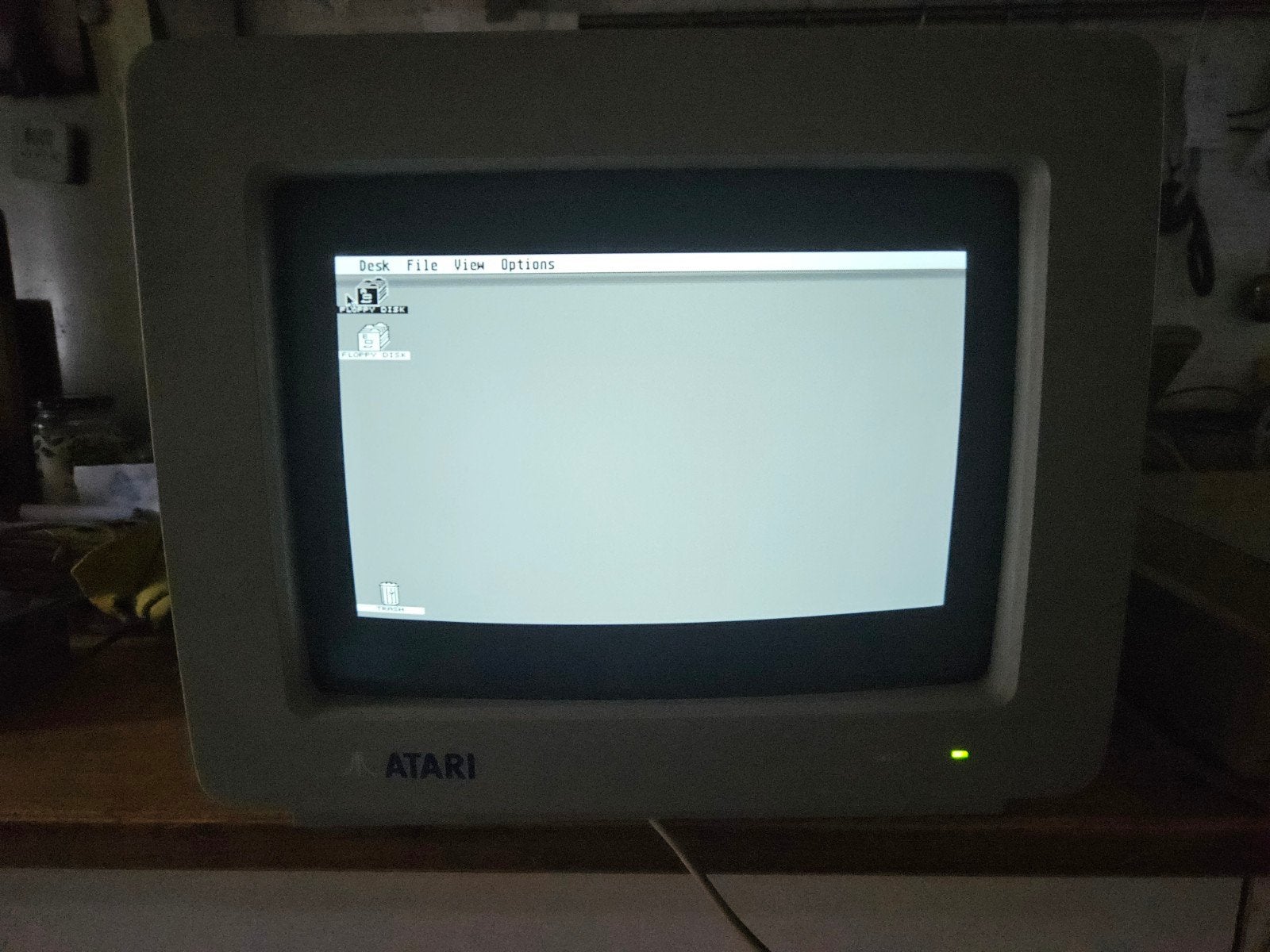 Atari Mega I met SM 124, toetsenbord en muis, Ophalen, Gebruikt, Met 2 controllers, Overige modellen
