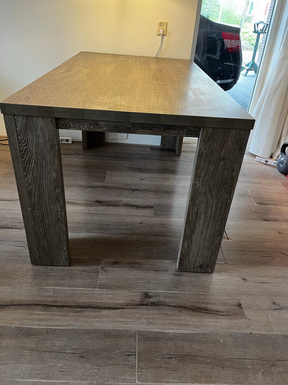 Lamulux eettafel, Ophalen, Overige materialen, Gebruikt, 50 tot 100 cm