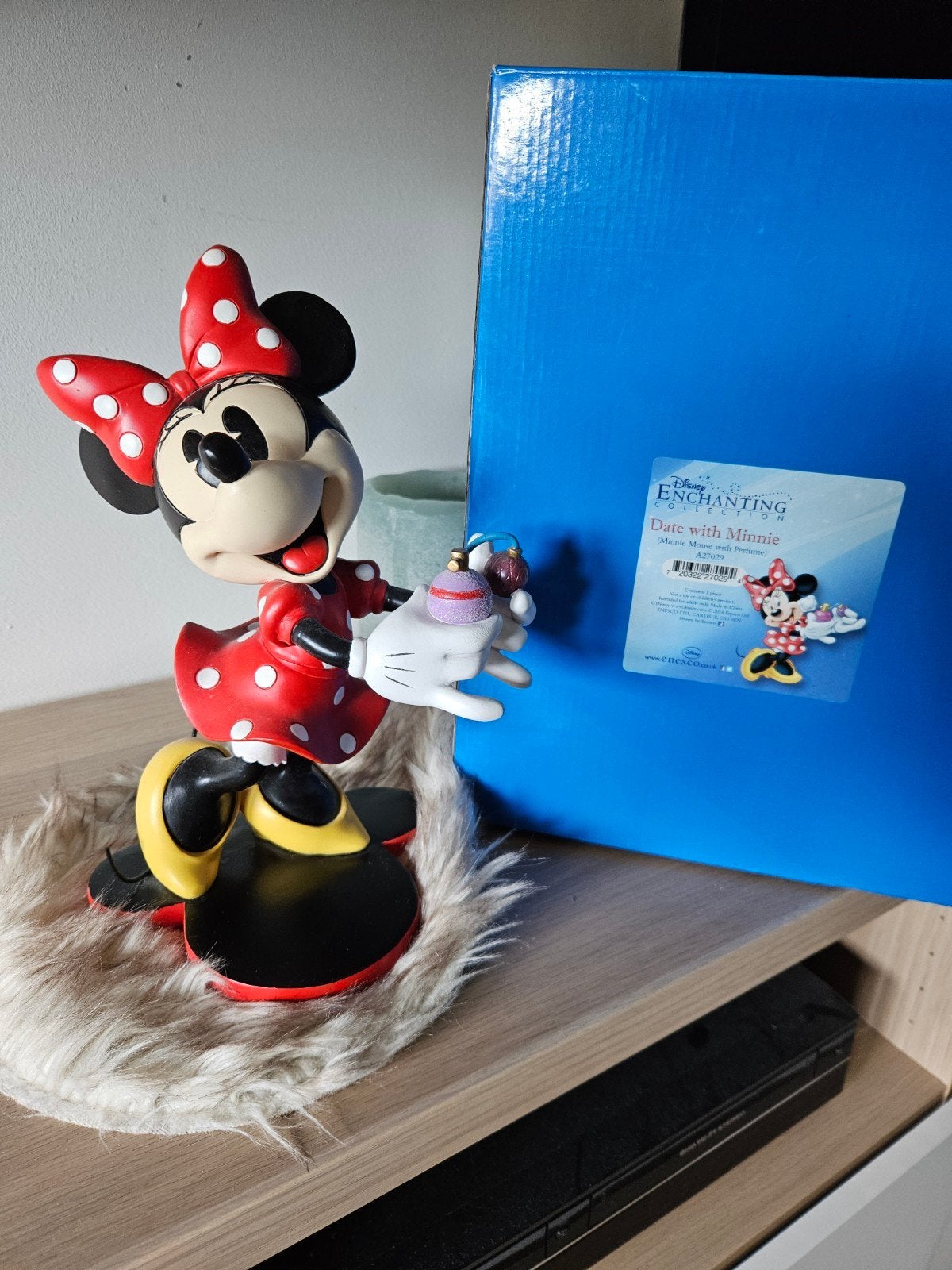 Minnie Mouse Disney Enchanting Beeld, Ophalen of Verzenden, Mickey Mouse, Zo goed als nieuw, Beeldje of Figuurtje