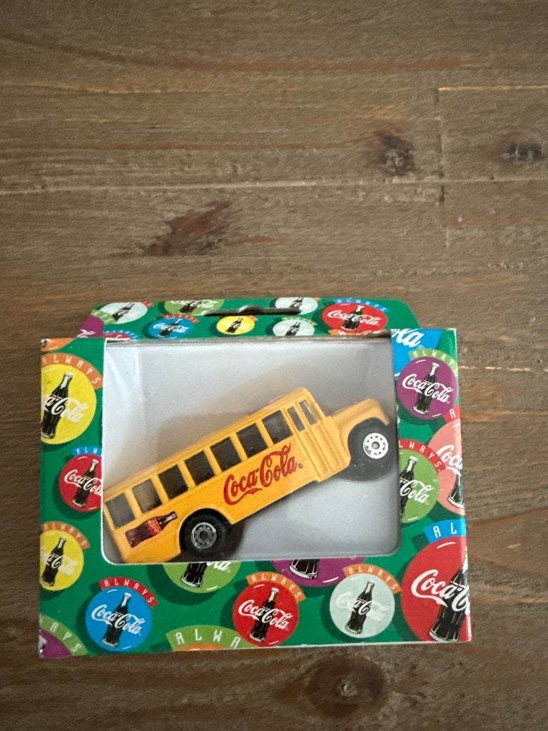 Coca cola schoolbus., Ophalen of Verzenden, Nieuw, Gebruiksvoorwerp