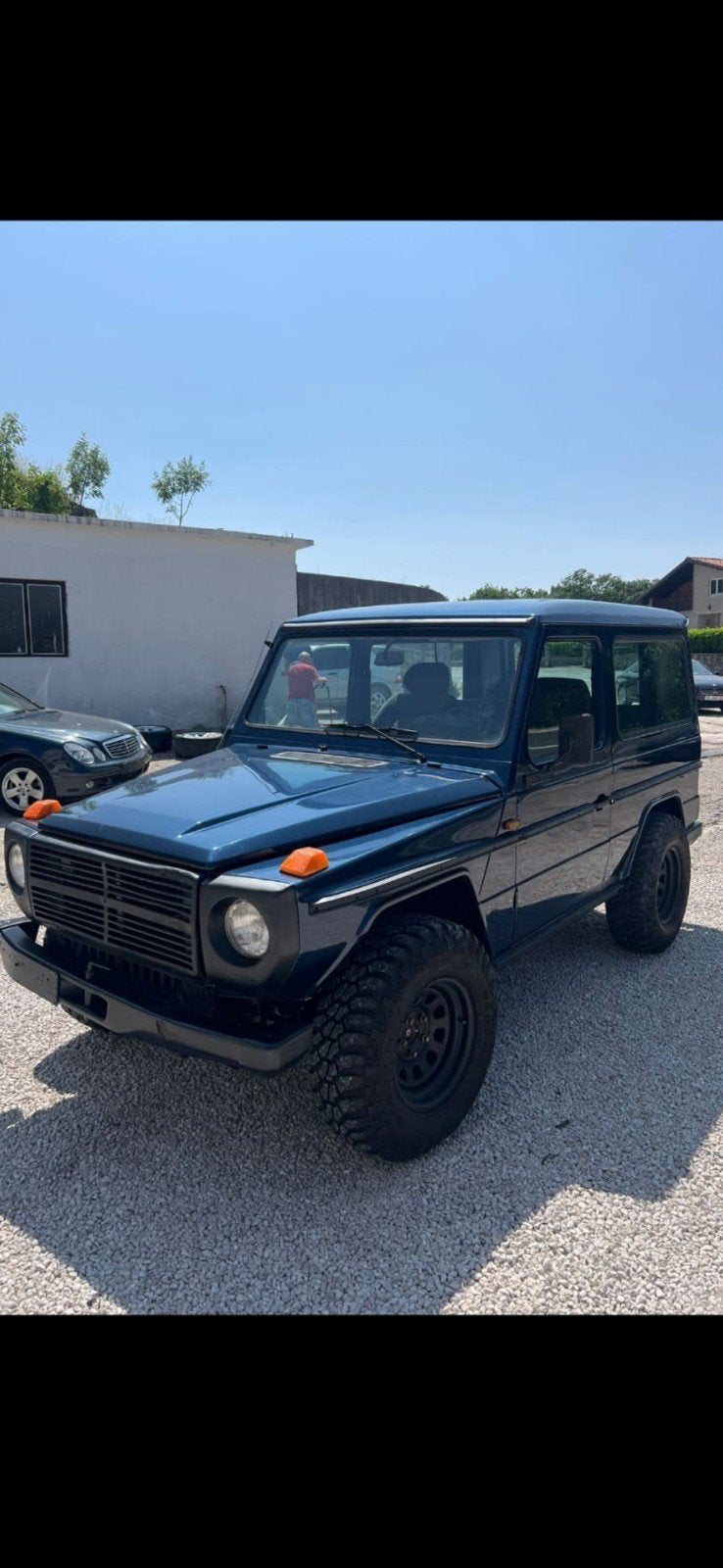 mercedes gd  mercedes g 1984, Auto's, G-Klasse, Blauw, Vierwielaandrijving, Particulier