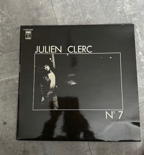 Julien Clerc - N&deg; 7 LP (Pop, Frans, 1975), Beschermende buitenhoes, LP, Gebruikt, Pop