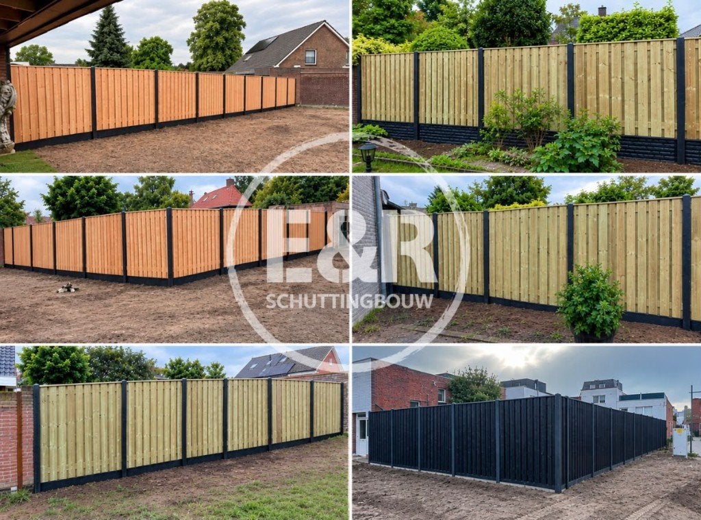 E&R SCHUTTINGEN – SCHUTTINGEN VANAF €105 P/M INCL. MONTAGE!, 1 tot 2 meter, Minder dan 3 meter, Nieuw, Ophalen of Verzenden