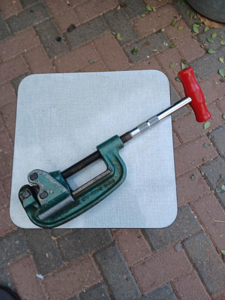 Robuuste pijpsnijder - Dahlwille Express 150/2, Doe-het-zelf en Verbouw, Gereedschap | Handgereedschap, Ophalen of Verzenden, Gebruikt