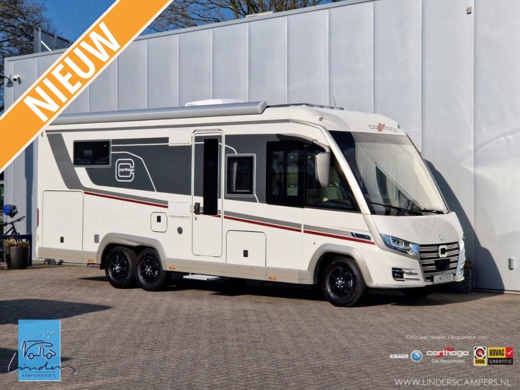 Carthago Chic E-line I 51 QB DA MB | Queensbed | ACTIE, Caravans en Kamperen, Bedrijf, Diesel, 8 tot 9 meter, L-zit